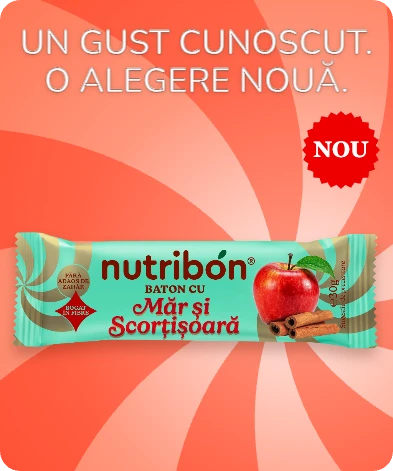Nutribon Măr și scorțișoară — banner RO mobil v2